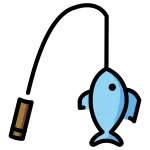 Fishing Pole SVG Icon
